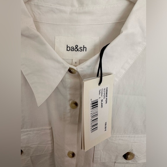 BA&SH Pepa Safari Button Down Shirt - Picture 5 of 7